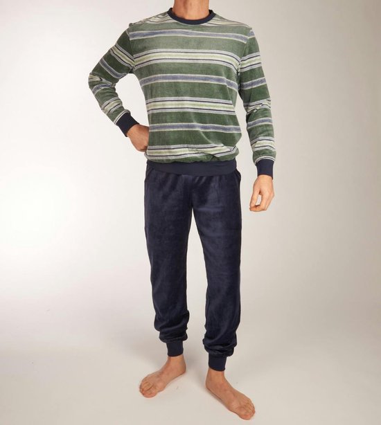 Pastunette men - Lodge - Pyjamaset - Grijs - Maat XL