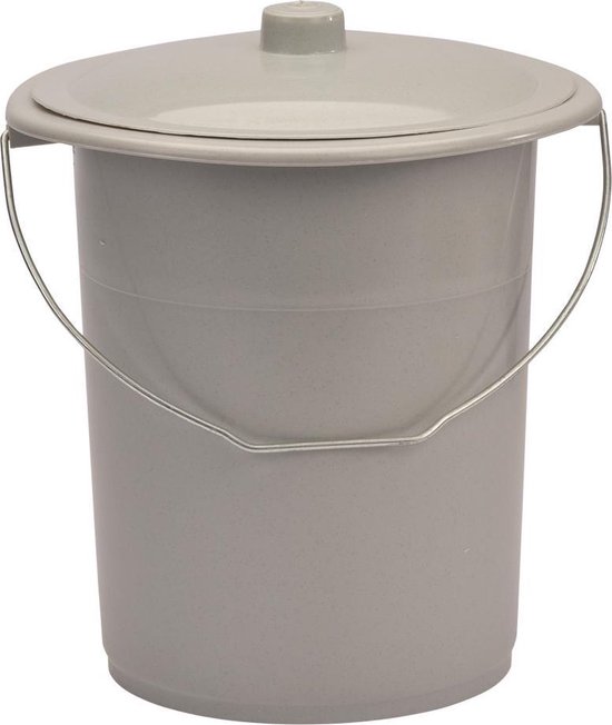 SEAU DE TOILETTE 12.5L D24CM H30CM H30CM-DIA24CM