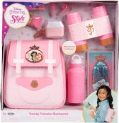 Disney Princess Style Collection Travel Backpack Role Play Toy, Ready for a Trendy Stylish Outdoor Adventure