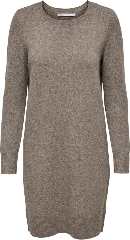 ONLY ONLRICA LIFE L/S O-NECK DRESS KNT NOOS Dames Jurk - Maat XL