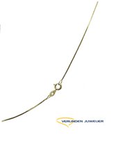 Ketting - venetiaans - geel goud - 45 cm – 1.8 gram - 0.7 mm breed – 14 karaat - verlinden juwelier