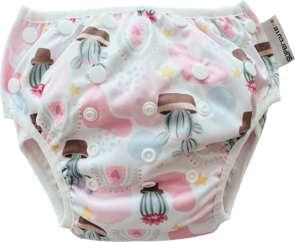 Goedkoopste Supercute - Wasbare - Zwemluier - Verstelbaar - Cactus - Zwemmen - Baby zwemmen - 0 - 3 jaar - Meisje - Jongen - Milieu vriendelijk - Babyspa - Kraamkado