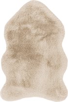 Lalee Heaven | Modern Vloerkleed Hoogpolig | Beige | Tapijt | Karpet | Nieuwe Collectie 2024 | Hoogwaardige Kwaliteit | 60x90 cm