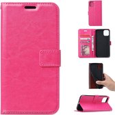 Portemonnee Book Case Hoesje Geschikt voor: Samsung Galaxy A42 5G roze