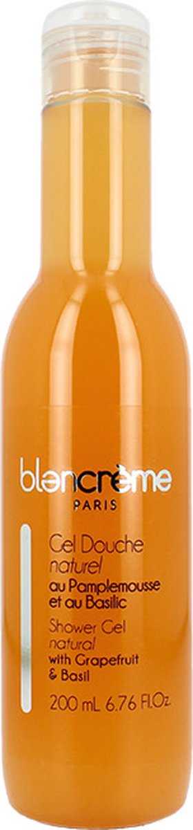 Blancrème - Douchegel / Shower Gel - Shower Gel natural with Grapefruit & Basil - 200 ml - Vegan