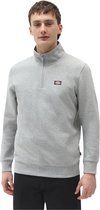 Dickies Oakport Halve Rits Sweatshirt Grijs S Man