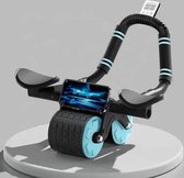 Vermanto Premium Ab Roller - Buikspieren - Buikspierwiel - Buikspiertrainers - Ab Roller - Ab Wheel - Zwart