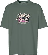 JACK&JONES JUNIOR JORTAMPA FASTRUNNER1 TEE SS CREWNECK JNR Jongens T-shirt - Maat 164