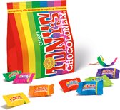 Bol.com Tony's Chocolonely Tiny Tony's Chocolade Mix - uitdeelzak 6 x 135 gram- Belgische Fairtrade Chocola aanbieding