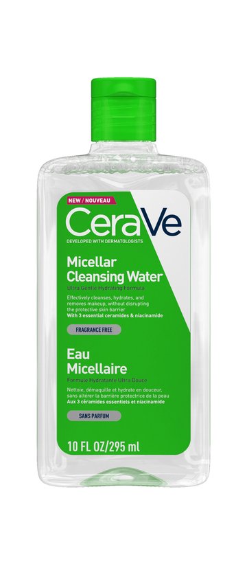 CeraVe Micellair Water - Make-up Verwijdering en Gezichtsreiniger - met Hyaluronzuur - 295ml - CeraVe