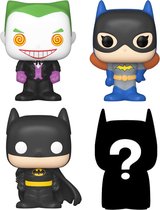 Funko Bitty Pop - DC Batman 4-Pack Series 2 - The Joker 06 - Batgirl 154 - Batman 144 + Mystery