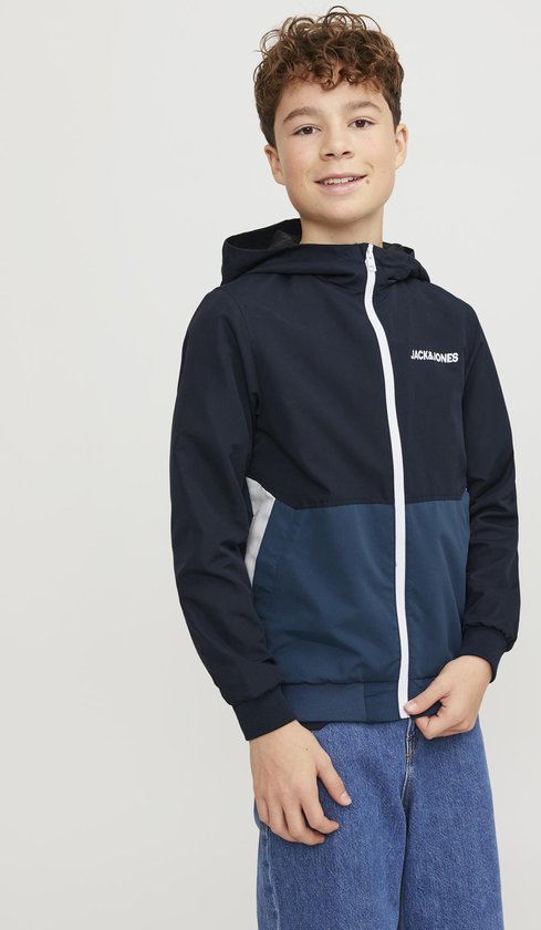 Felpa Con Cappuccio Uomo JACK & JONES Jjeryder Blocking Sweat Noos - Morbida, Leggera, Stile Casual, Dettagli Logo
