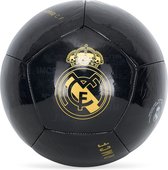 Voetbal Real Madrid Big Logo - Taille 5 - Ballon officiel du Real Madrid - Zwart