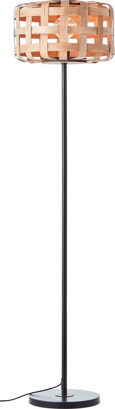 Brilliant Woodline - Vloerlamp - E27 max 1x60W - Natuur/Zwart