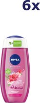 6x Nivea Douchegel – My Moment With Hibiscus 250 ml