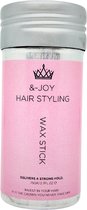 &-Joy Hairstyling - Wax Stick - 75gr - Voor Vrouwen - Sterke Hold - Anti Pluis - Tegen Babyhaartjes - Lekkere geur