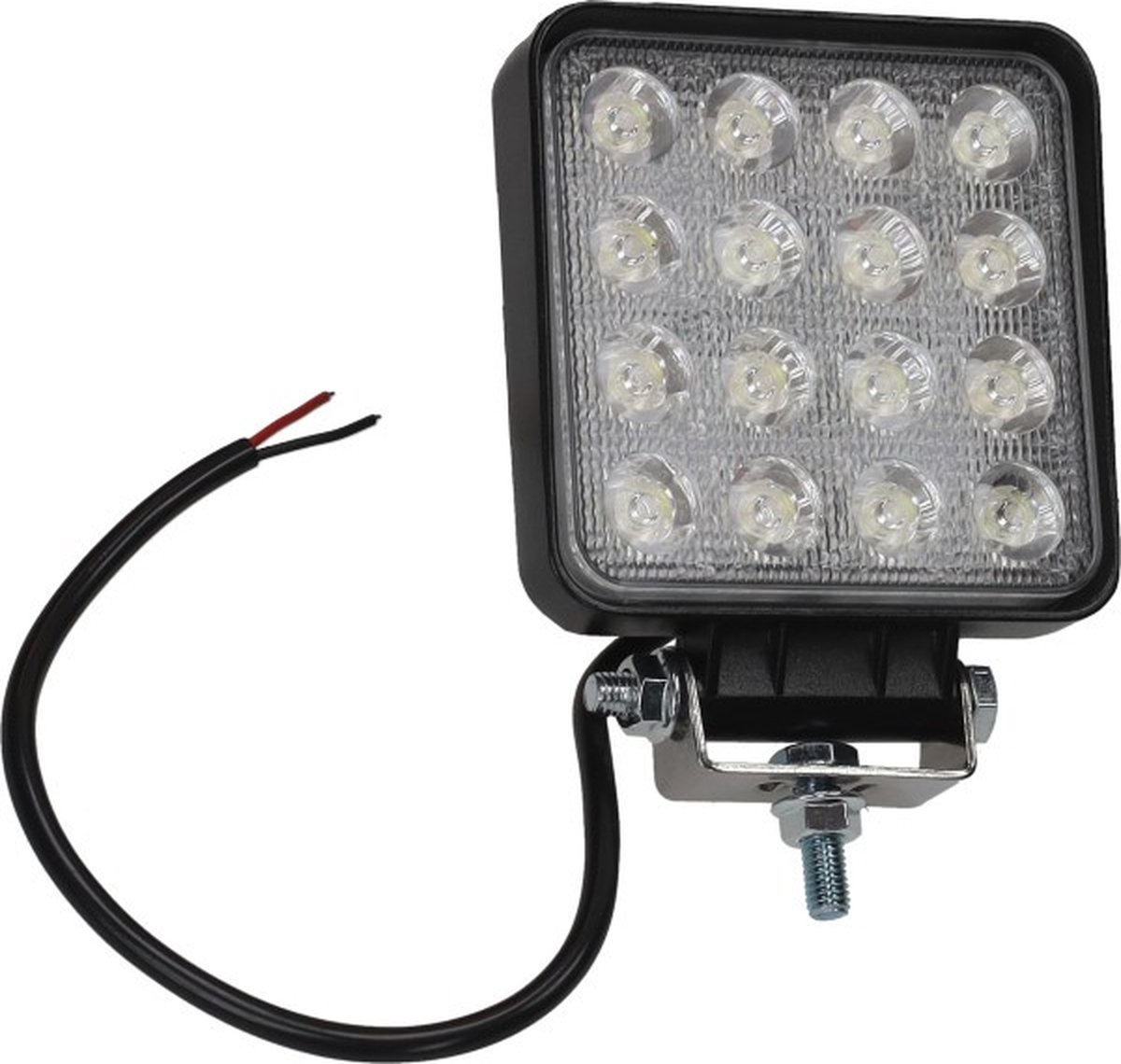 DMP verstraler led 12v 16 leds univ zwart