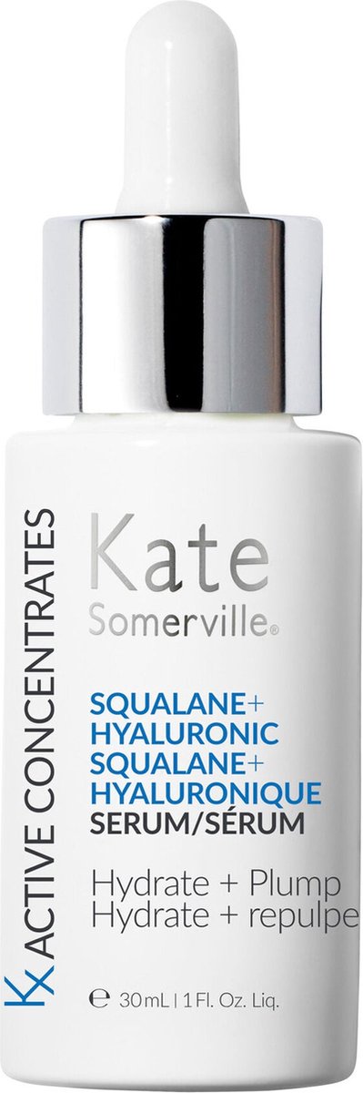 Kate Somerville Kx Active Concentrates - Squalane + Hyaluronic Serum - Hydraterend - Volumeverhogend - Huidverzorging