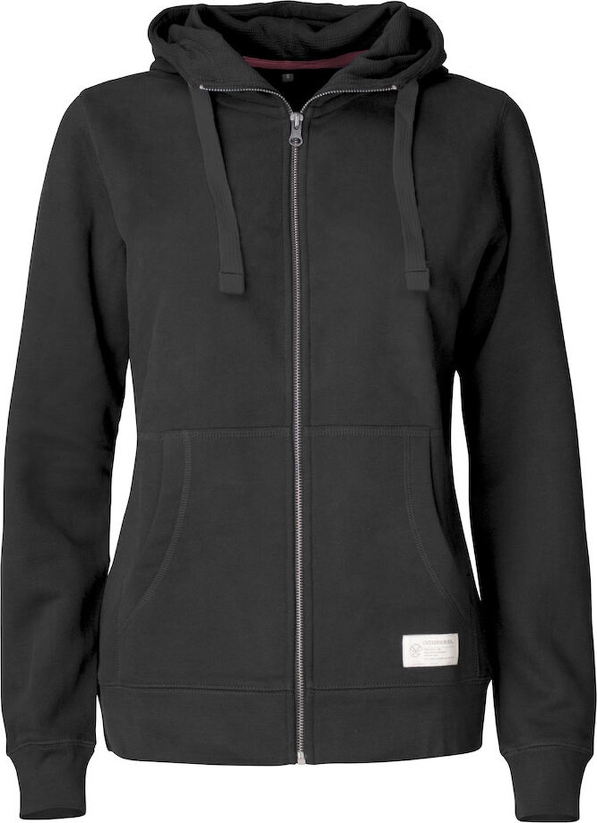 Cutter & Buck Twisp Hood Full Zip Dames 358407 - Zwart - M