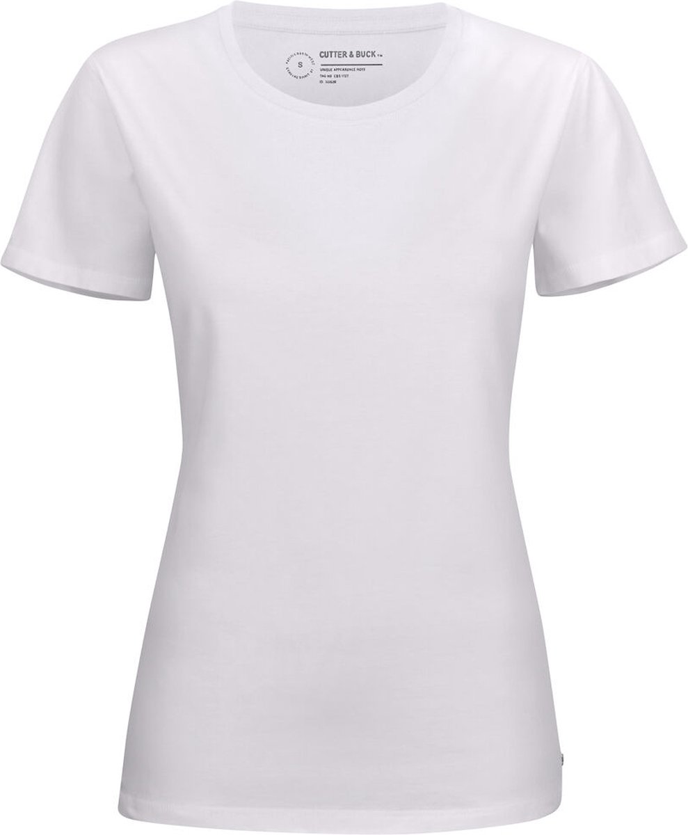 Cutter & Buck Manzanita T-shirt Dames 353405 - Wit - XXL