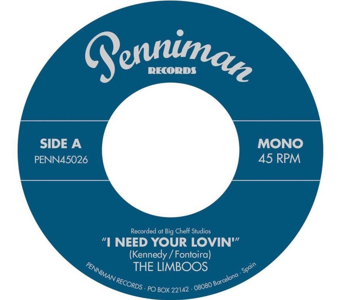 Limboos - I Need Your Lovin' (7" Single)