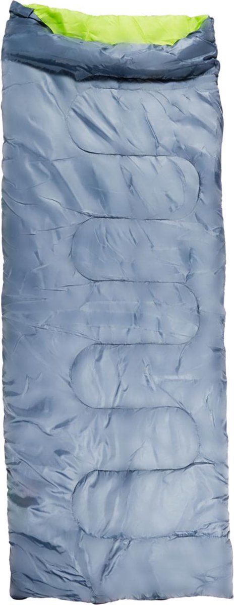 Camp Active Slaapzak Volwassenen - Zomerslaapzak voor 5°C tot 10°C - 190 x 72 cm - Grijs/Geel van Camp Active — afbeelding 4