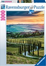 Ravensburger puzzel Italian landscapes: Val d'Orcia, Tuscany - Legpuzzel - 1000 stukjes