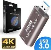 Good2know Capture Card HDMI naar USB 3.0 - 4K - Video Capture geschikt voor Nintendo Switch, PlayStation, Xbox, Windows, MAC - Game Capture
