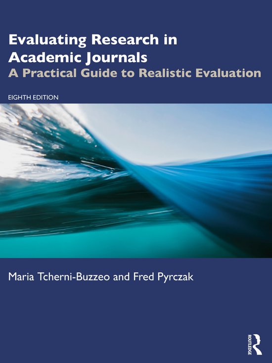 Evaluating Research in Academic Journals - cover