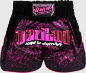 Venum Muay Thai Kickboks Shorts Attack Zwart Roze M = Jeans taille maat 28