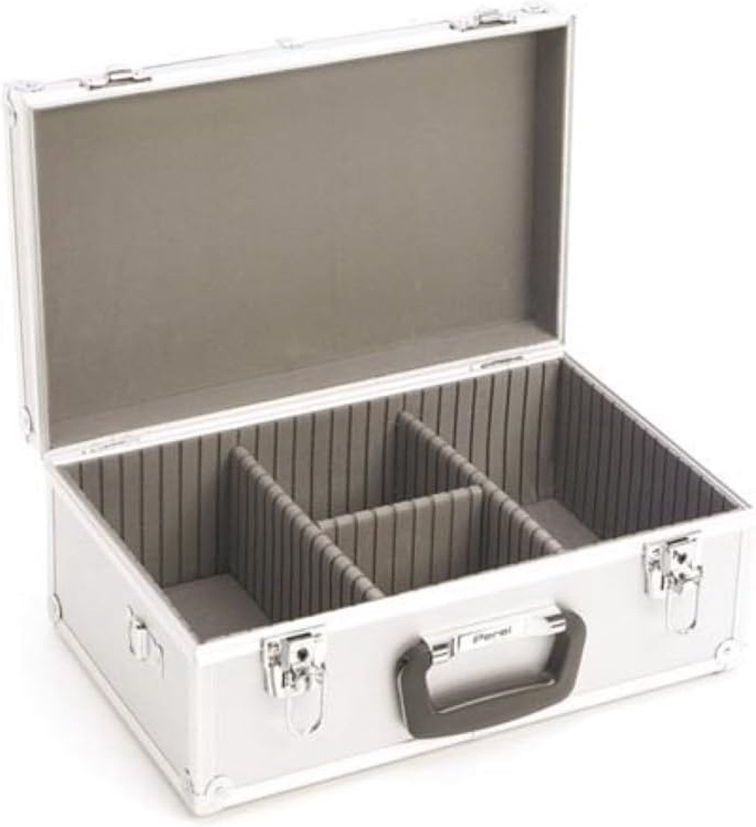 CD-koffer voor 60 cd's, 424 mm x 265 mm x 173 mm afmetingen