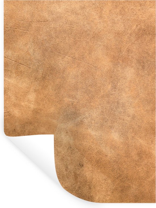 Stickers muraux - Film autocollant - Cuir - Structure - Aspect cuir - Marron - 90x120 cm - Film adhésif - Stickers muraux Chambre d'enfant - Papier peint autocollant - Papier peint autocollant - Film autocollant