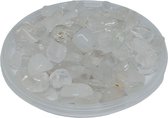 Bergkristal edelstenen ca. 100 gr. - ca. 8 – 12 mm trommelstenen