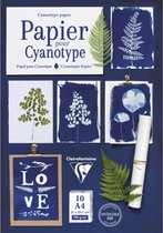 Cyanotype Papier 10 vel A4 - 300 gram