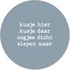 Kids Kiss Here Soft Bleu - Multicolore