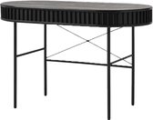 Olivine Redmer houten bureau zwart eiken - 120 x 60 cm