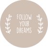Follow Your Dreams Beige - Multicolour
