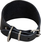 Ab Country Leather Collier Whippet Noir-26-30cm