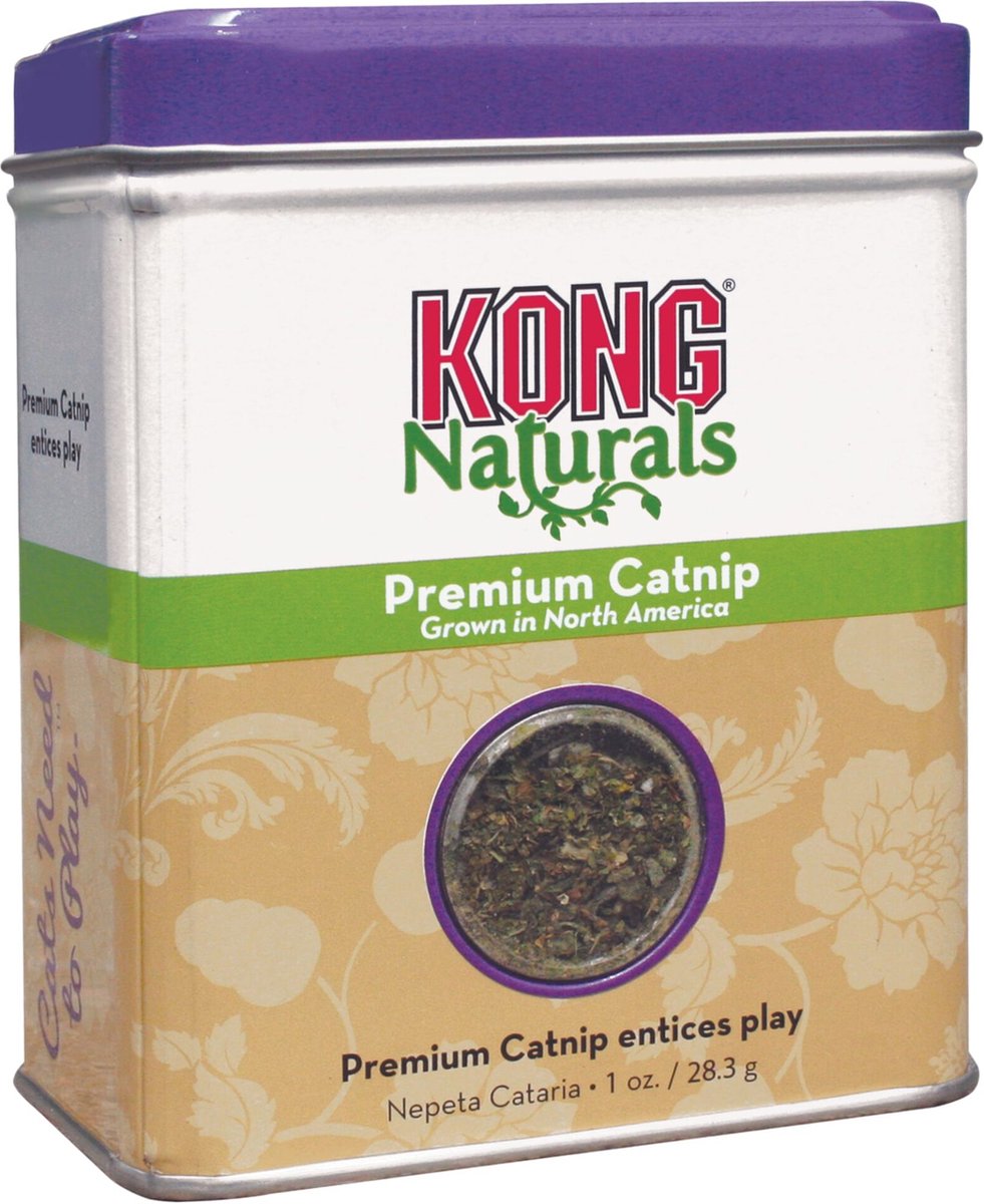 KONG Naturals Catnip – Kattenkruid – Navulling – Kattenspeelgoed – 28.3g - KONG
