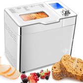 Bol.com Professionele Broodbakmachine – Automatisch – 25 Programma’s – 500-1000 g – 550W – Zilver aanbieding