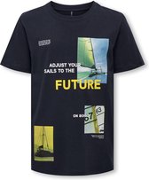 T-shirt Garçons ONLY KOBNILAS S/ S TEE BOX JRS - Taille 158/164