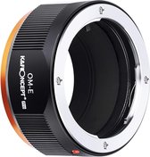 K&F Concept - Geüpdatete Lensadapter voor Olympus-camera's - Hoogwaardige Compatibele Adapter - Fotografie Accessoire - K&F Concept