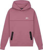 Malelions sport counter hoodie in de kleur roze.