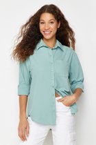 Trendyol Vrouwen Standaard mouw Basis Shirt