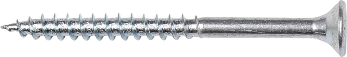 Conische houtschroef met gedeeltelijke draad 6x70/40 mm