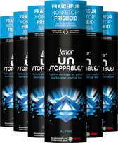 Lenor Unstoppables Geurparels - Fresh Alpine - Voordeelverpakking 6 x 235g