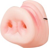 Rubies Nep varkensneus - roze - pvc - voor volwassenen - Carnaval verkleed accessoires