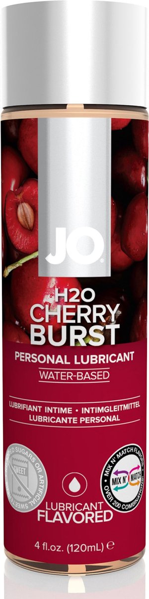 Goedkoopste System JO – H2O Glijmiddel – Cherry Burst 120 ml