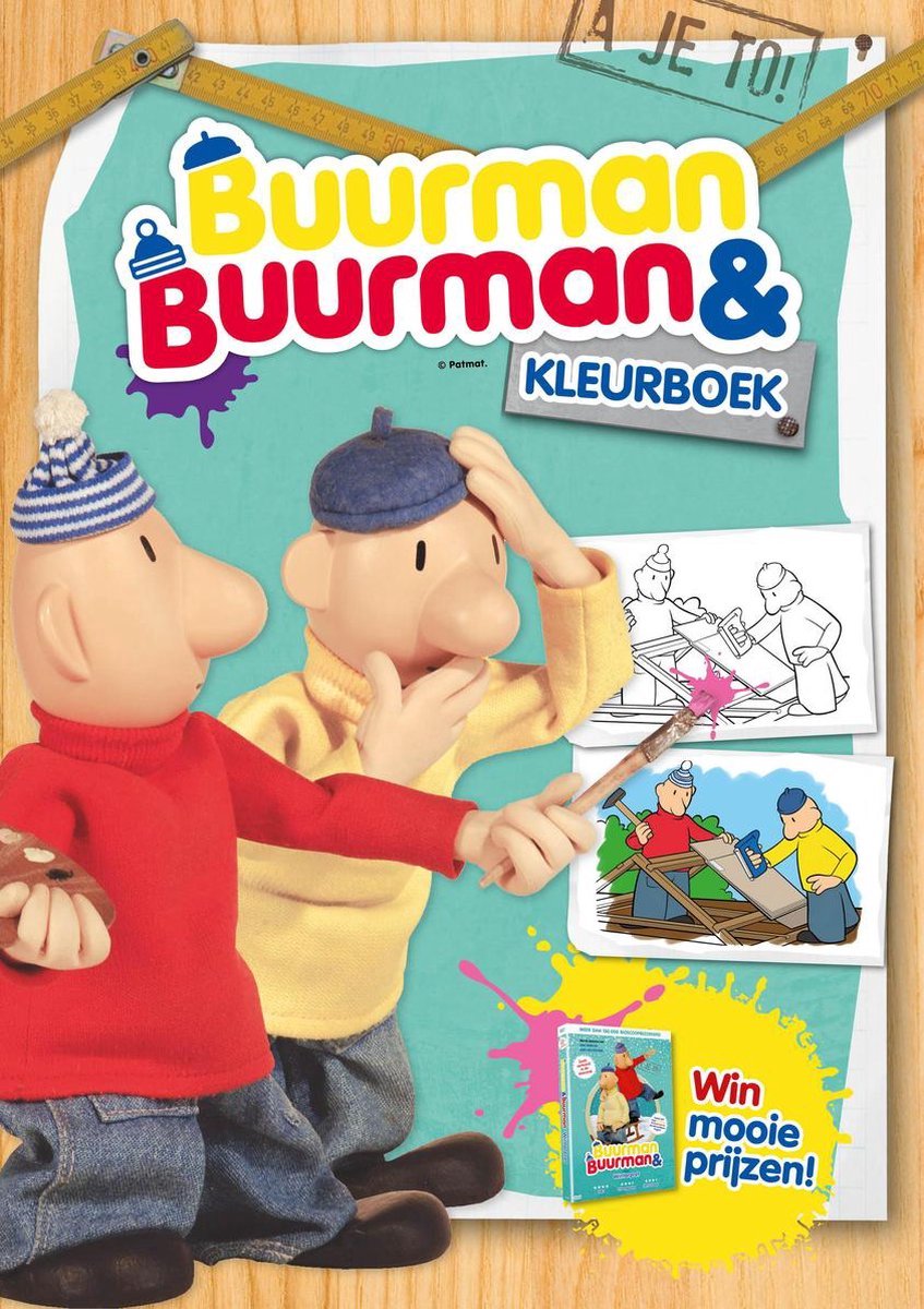 Buurman & Buurman Kleurboek - Kleurplaten vol grappige situaties
