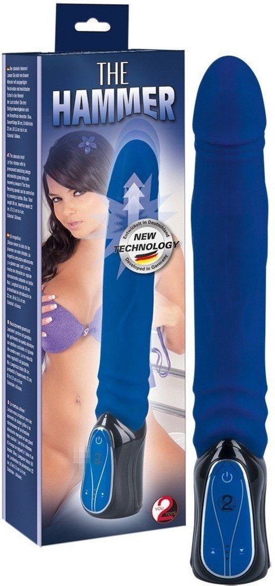 Goedkoopste You2Toys Hammer Vibrator - Blauw